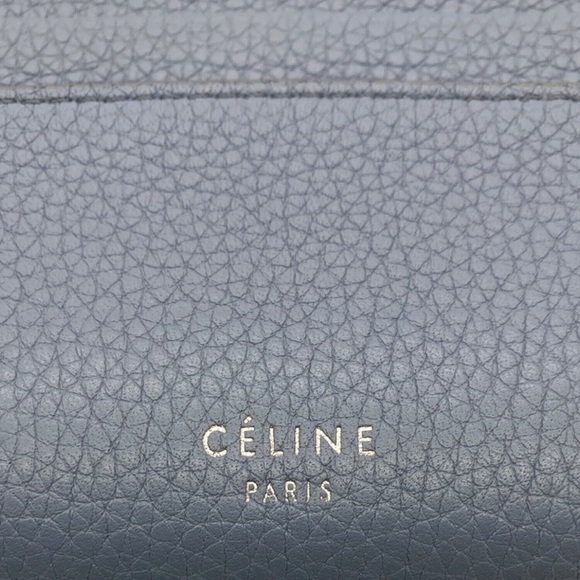 100% authentic Celine blue leather wallet - Picture 14 of 16